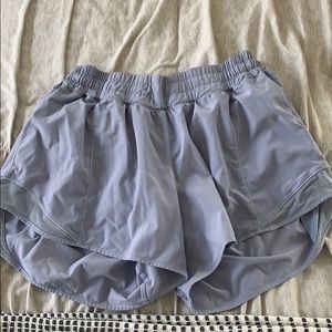 Purple lulu lemon shorts